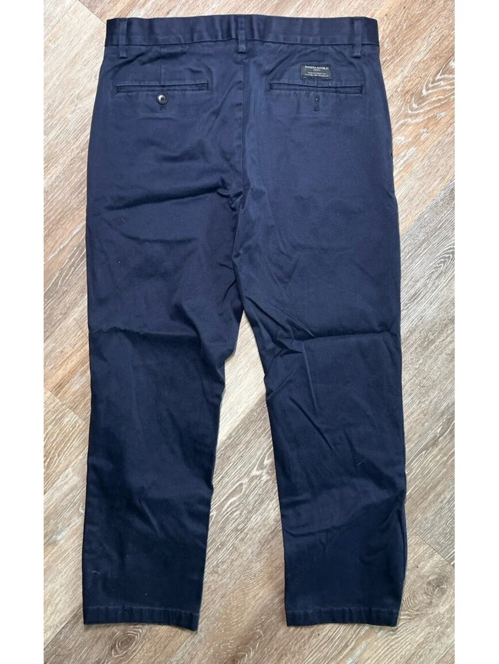 Banana Republic Aiden Chino Dress Pants 32x30  Navy Blue